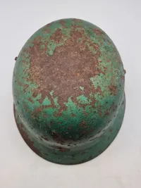Original tysk ww2 hjelm skal til restaurering