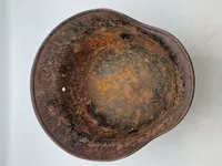 Original tysk ww2 hjelm skal til restaurering
