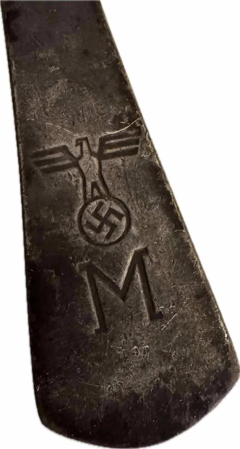 Original Krigsmarine spise ske fra vraget af S103