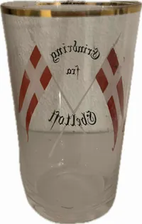 Vandglas Fyens Glasværk 1903