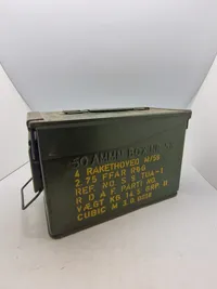 Original Ammo kasse fra flyvevåbenet