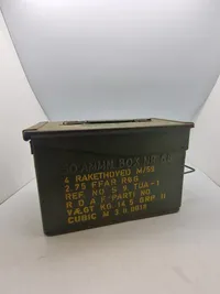 Original Ammo kasse fra flyvevåbenet