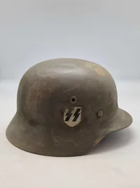 Tysk hjelm original skal senere bemaling