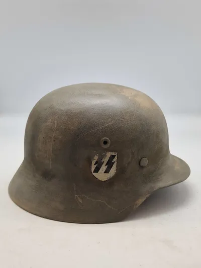Tysk hjelm original skal senere bemaling