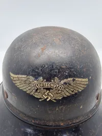 Original Tysk WW2 Luftschütz hjelm