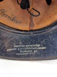 Original Tysk WW2 Luftschütz hjelm