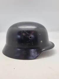Original M/40 ww2 hjelm brugt af brandvæsenet efter krigen