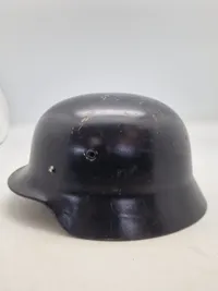 Original M/40 ww2 hjelm brugt af brandvæsenet efter krigen