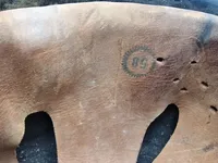 Original M/40 ww2 hjelm brugt af brandvæsenet efter krigen