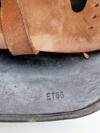 Original M/40 ww2 hjelm brugt af brandvæsenet efter krigen