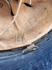 Original tysk Luftschütz hjelm - senere decal???