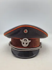Tysk officers cap - efterkrigs