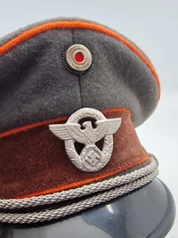 Tysk officers cap - efterkrigs