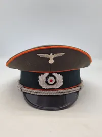 Tysk officers cap - efterkrigs
