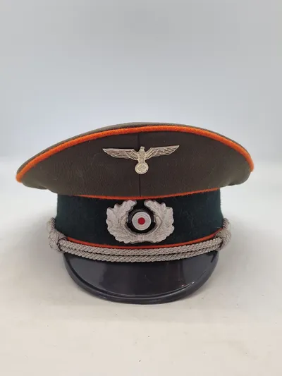 Tysk officers cap - efterkrigs