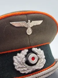 Tysk officers cap - efterkrigs