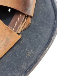 Original tysk Luftschütz hjelm - senere decal???