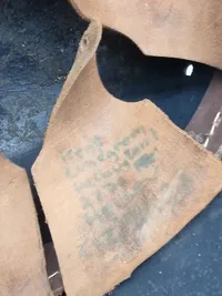 Original tysk Luftschütz hjelm - senere decal???