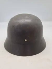 Original tysk M/40 hjelm brugt af brandvæsnet efter ww2