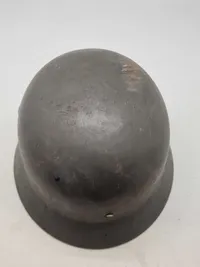 Original tysk M/40 hjelm brugt af brandvæsnet efter ww2