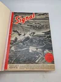 Originalt lot indbundene signalblade - ww2