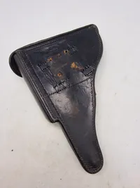 Originalt P08 hylster brugt i Norge efter 1945