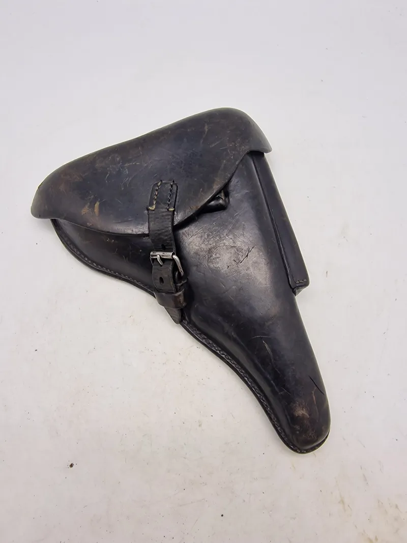Originalt P08 hylster brugt i Norge efter 1945