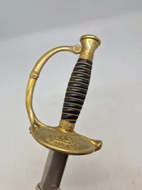 Original belgisk 1800 tals officers kårde