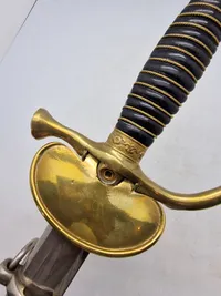 Original belgisk 1800 tals officers kårde