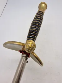 Original belgisk 1800 tals officers kårde