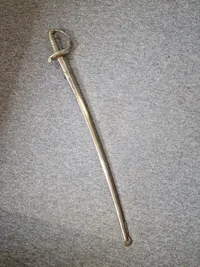 Original dansk model 1856 officers sabel