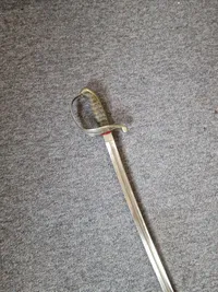 Original dansk model 1856 officers sabel