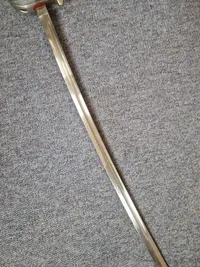 Original dansk model 1856 officers sabel