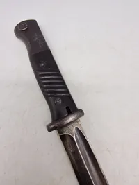 Original tysk K98 bajonet - ww2 Nummerens