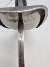 Original engelsk kavaleri sabel model 1853 - sjælden i dk
