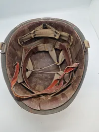 Original amerikansk stålhjelm med  inderliner