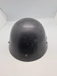 Original hjelm anvendt ved DSB under ww2