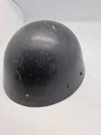 Original hjelm anvendt ved DSB under ww2