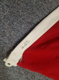 Stort originalt Dannebrogs flag