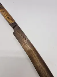 Original veludført osmanisk Yatagan - 1800 tallet