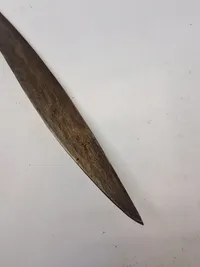 Original veludført osmanisk Yatagan - 1800 tallet