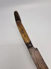 Original veludført osmanisk Yatagan - 1800 tallet