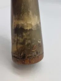 Originalt 1800 tals Militært jægerhrudthorn, godt stemplet