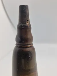 Originalt 1800 tals Militært jægerhrudthorn, godt stemplet