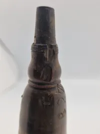 Originalt 1800 tals Militært jægerhrudthorn, godt stemplet