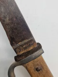 Original tysk HitlerJugend kniv med civile grebsskaller