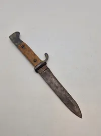 Original tysk HitlerJugend kniv med civile grebsskaller
