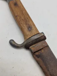 Original tysk HitlerJugend kniv med civile grebsskaller