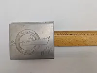 Souvenir æske fra fransk ubåd - 1945/46