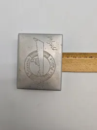Souvenir æske fra fransk ubåd - 1945/46